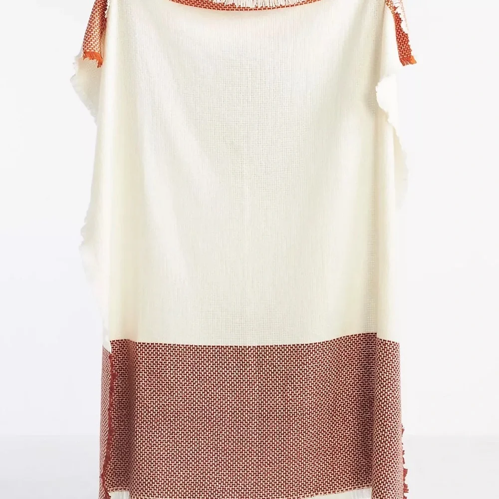 Cashmere Lambswool Throw Blanket